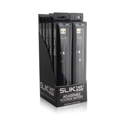 SLIK Twist 400 mAh + USB Charger sold by VPdudes made by SLIK | Tags: all, batteries, e-cig batteries, new, SLIK