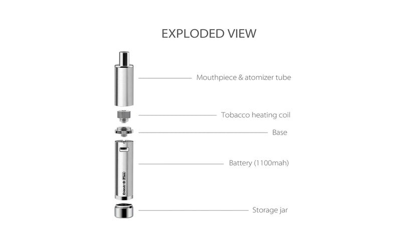 Yocan Evolve-D Plus (2020 Version) sold by VPdudes made by Yocan | Tags: accessories, all, batteries, e-cig batteries, vape mods, Vaporizers, Yocan
